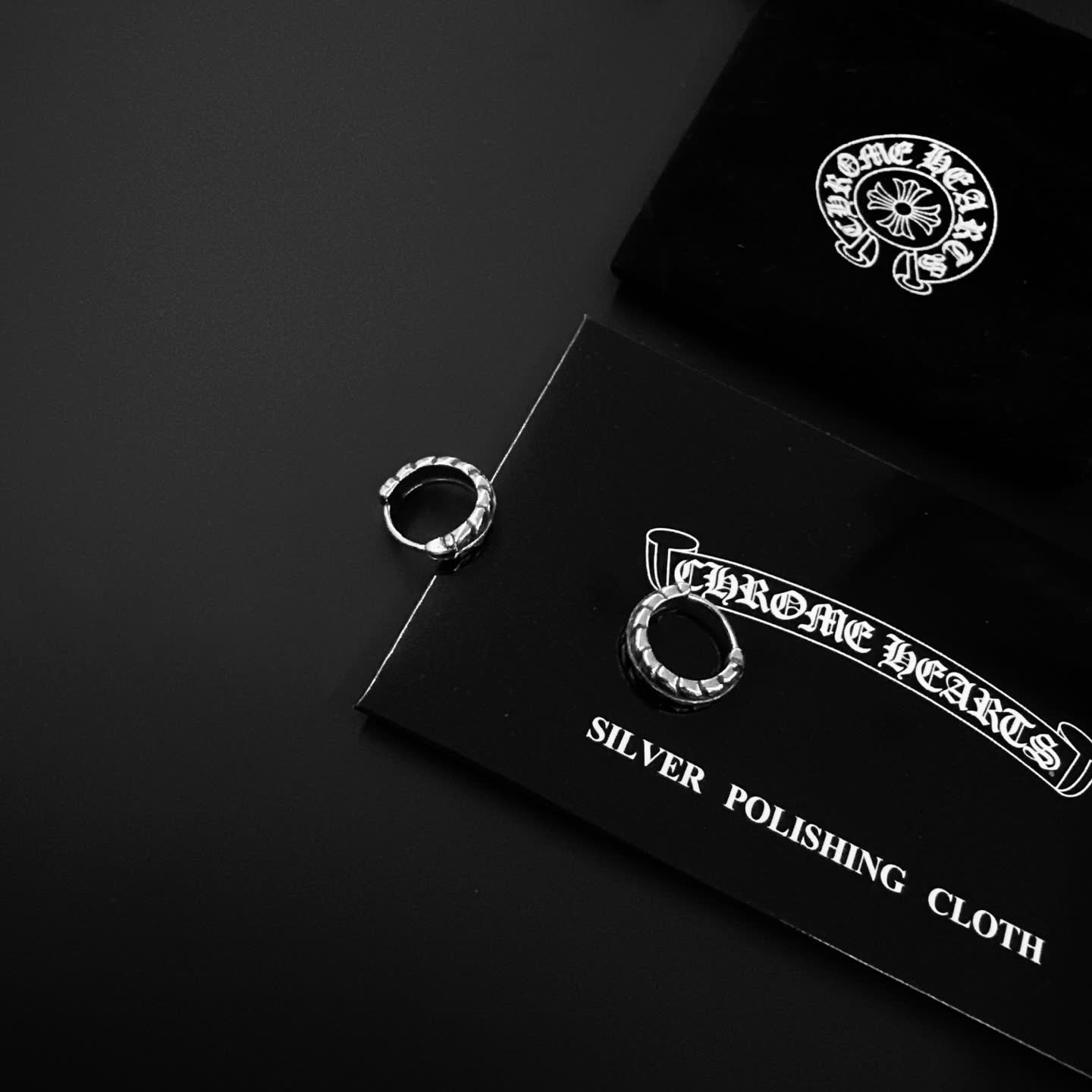 Chrome Hearts Chronicles of Eternity Hoop Earrings